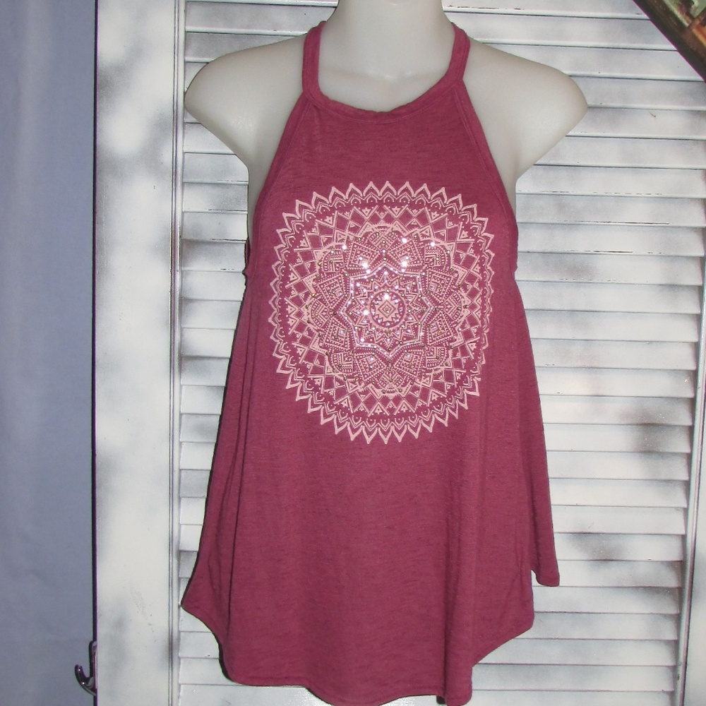 Charlotte Russe sm mandala tank - Picture 1 of 6